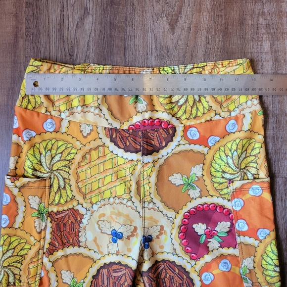 Purple Octopus Pie Leggings with Pockets - Picture 5 of 8